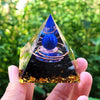 Orgonite Tourmaline et Lapis lazuli 5cm